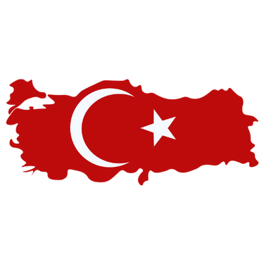 Pictorial representation of map of Turkey