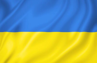 Image illustrating the flag of Ukraine