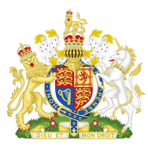 Image showing the big size coat of arms or embelem of United Kingdom