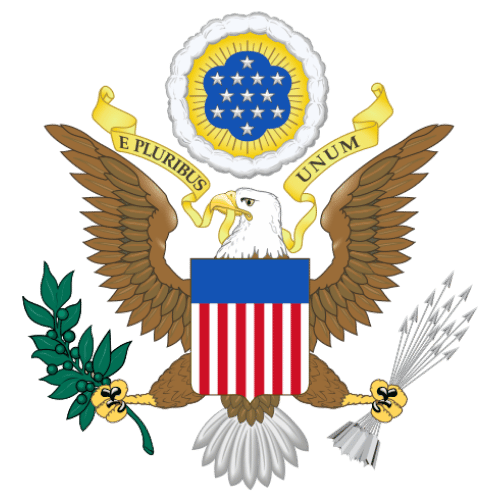 Image showing the big size coat of arms or embelem of United States