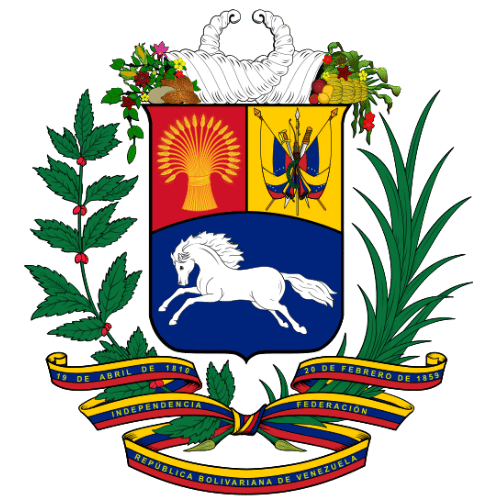 Image showing the big size coat of arms or embelem of Venezuela