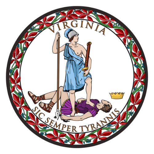 Image showing the state seal of Virginia