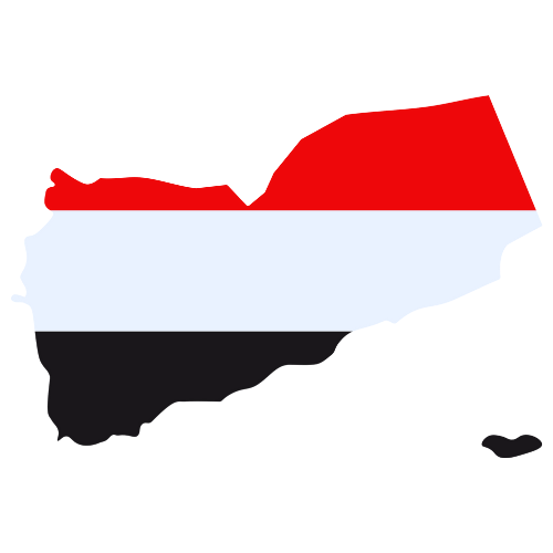 Pictorial representation of big size map of Yemen