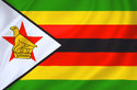 Image illustrating the flag of Zimbabwe